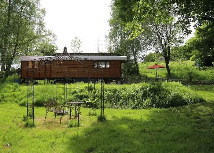 Trailer In With Swimming Pool